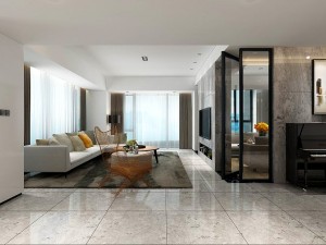 stylish avant-garde living room design 127 3D Model