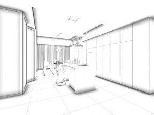 stylish avant-garde living room design 127 3D Model