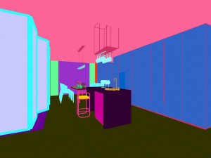 stylish avant-garde living room design 127 3D Model