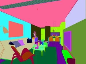 stylish avant-garde living room design 128 Modelo 3D