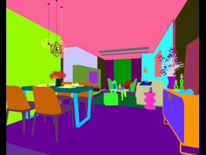 stylish avant-garde living room design 128 Modelo 3D