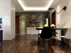 stylish avant-garde living room design 131 Modelo 3D