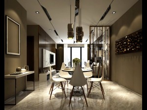 stylish avant-garde living room design 144 3D Model