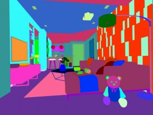 stylish avant-garde living room design 162 3Dモデル