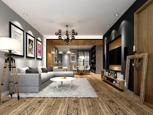 stylish avant-garde living room design 163 Modèle 3D