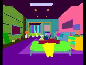 stylish avant-garde living room design 166 3D Model