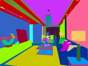 stylish avant-garde living room design 178 3D 模型