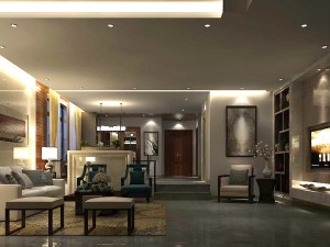 stylish avant-garde living room design 182 Modèle 3D