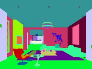 stylish avant-garde living room design 187 Modelo 3D
