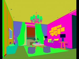 stylish avant-garde living room design 188 3D मॉडल