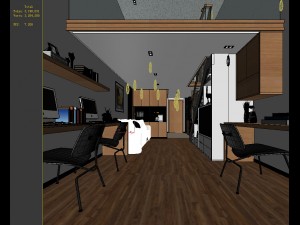stylish avant-garde living room design 196 Modelo 3D