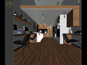 stylish avant-garde living room design 196 Modelo 3D