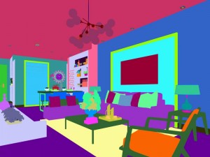 stylish avant-garde living room design 197 3D 模型