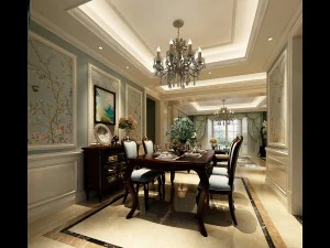 stylish family living room design 09 3D Model