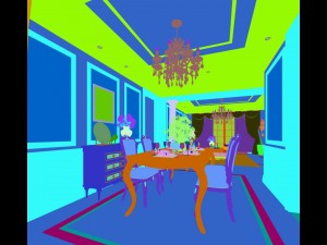stylish family living room design 09 Model 3D