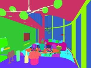 stylish family living room design 11 3D Модель