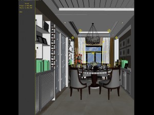 stylish family living room design 14 Model 3D