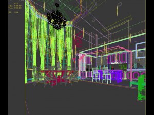 stylish family living room design 15 Modelo 3D