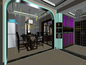stylish family living room design 16 Model 3D