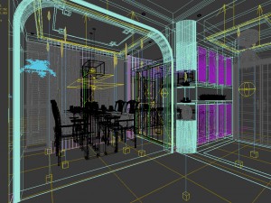 stylish family living room design 16 Model 3D