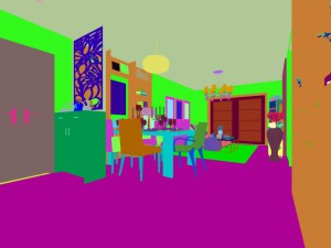 stylish family living room design 18 3D Modell