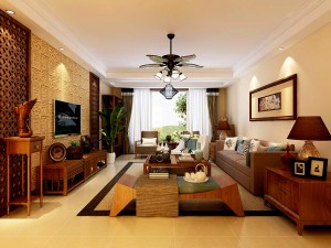 stylish family living room design 19 Modelo 3D
