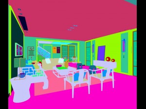stylish family living room design 20 3D 모델