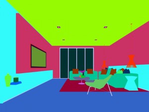 stylish family living room design 21 3Dモデル