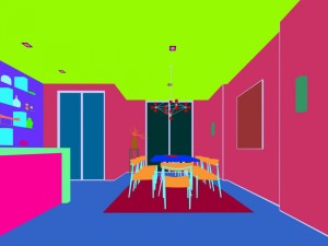 stylish family living room design 21 3Dモデル