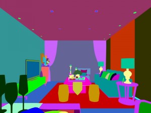 stylish family living room design 22 3D मॉडल
