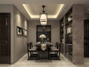 stylish family living room design 22 3D Model