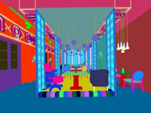 party bar ktv sauna design complete 12 3D Модель