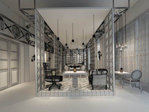 party bar ktv sauna design complete 12 3D Модель