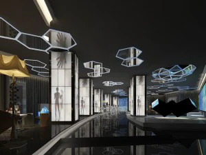 party bar ktv sauna design complete 13 3D Model