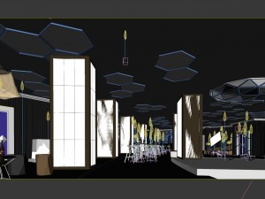 party bar ktv sauna design complete 13 3D Модель