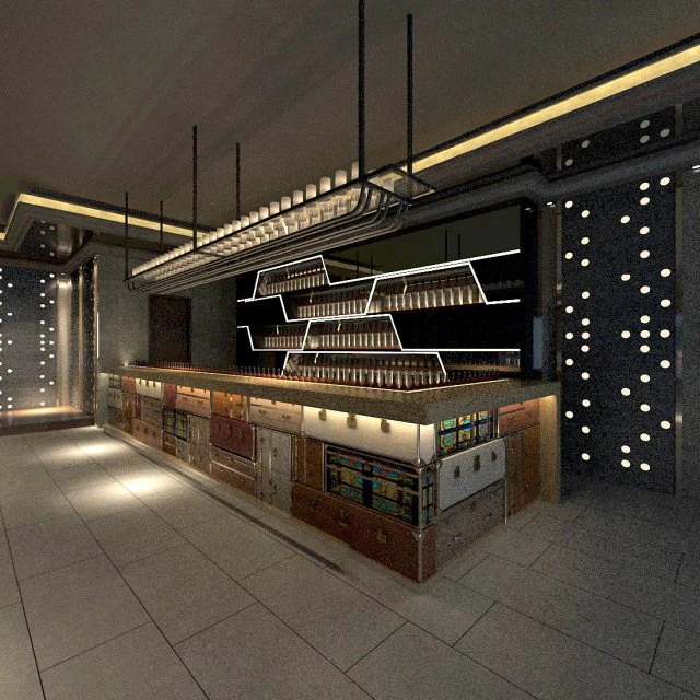 party bar ktv sauna design complete 14 3D Model .c4d .max .obj .3ds .fbx .stl .blend 