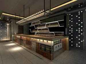 design de sauna ktv bar de festa completo 14 Modelo 3D