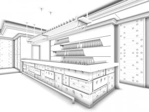 party bar ktv sauna design complete 14 3D Model
