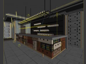 party bar ktv sauna design complete 14 3D Model