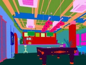 party bar ktv sauna design complete 16 3D Model