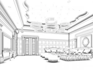 party bar ktv sauna design complete 17 3D Model