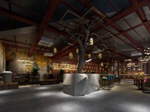 party bar ktv sauna design complete 18 3D Model