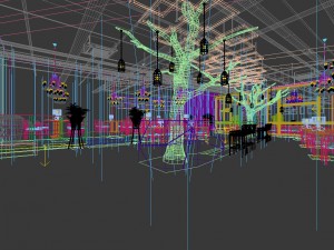 party bar ktv sauna design complete 18 3D Модель