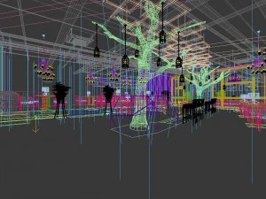 party bar ktv sauna design complete 18 3D Model