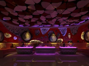 party bar ktv sauna design complete 21 3D Model