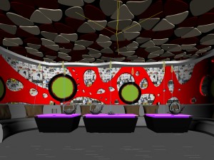 party bar ktv sauna design complete 21 3D Модель