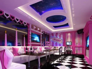 Бар для вечеринки, дизайн сауны КТВ, завершено 22 3D Модель