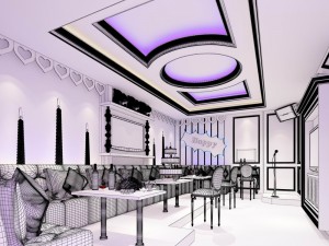 party bar ktv sauna design complete 22 Model 3D