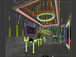 party bar ktv sauna design complete 22 Model 3D