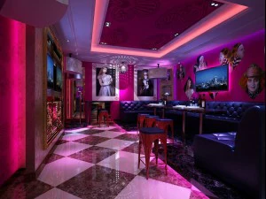 party bar ktv sauna design complete 24 3D Model